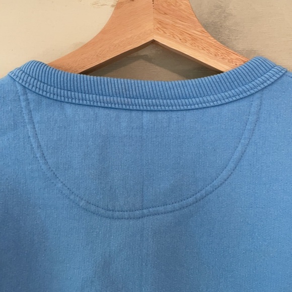 Champion Powerblend Fleece Crew Sweatshirt- Blue M - Picture 6 of 10